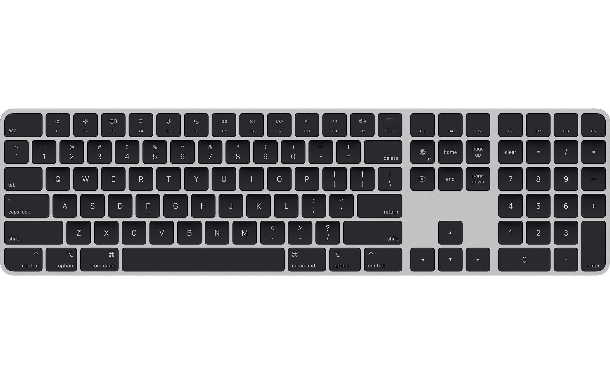 Apple Magic Keyboard – Kabellose Tastatur (Bluetooth), CH-Layout (DE-CH) – für macOS