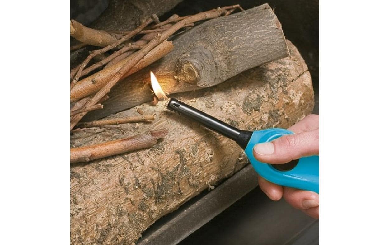 BIC Multifunktionsfeuerzeug Megalighter U140 – ergonomischer Kunststoffgriff, 6 cm Zündvorrichtung – mehrfarbig