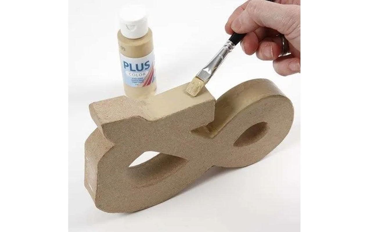 Creativ Company Pappzeichen, Papier, Beige, 11,5 × 20,5 × 2,5 cm, 1 Stk., Form &, Art. 26627