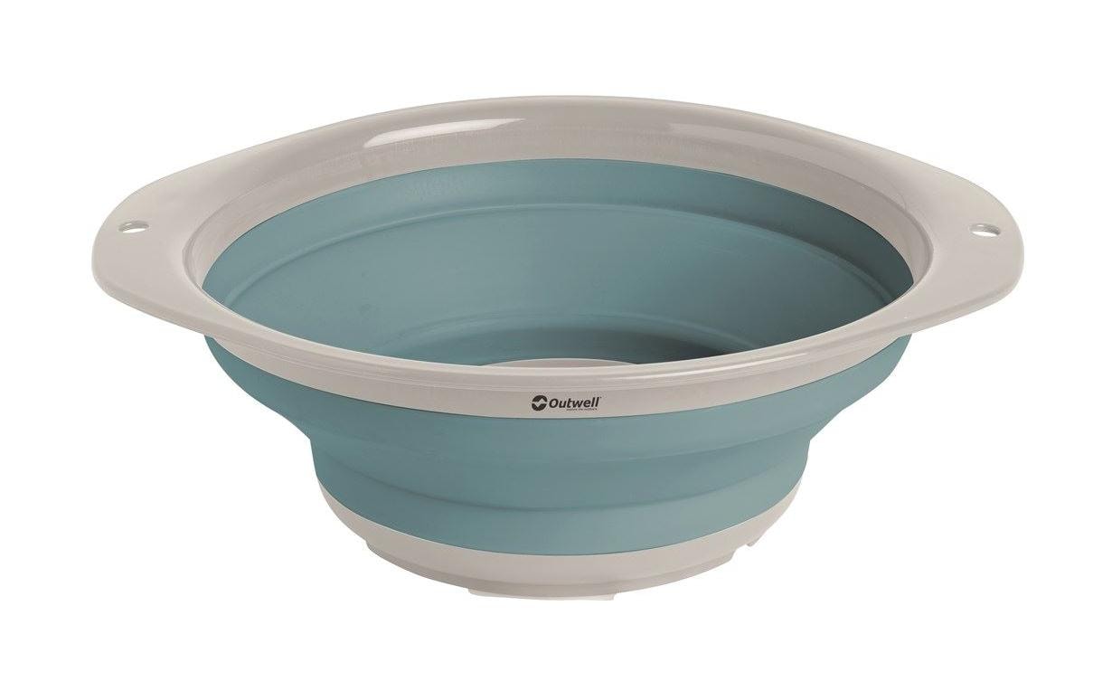 Outwell Collaps Bowl L – Ø 10,5 cm, H 27,8 cm, Kunststoff (TPE), Blau, zusammenklappbar