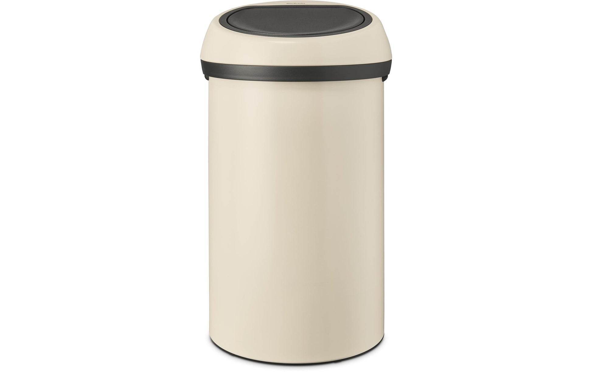 Brabantia Abfallcontainer – 60 l – mit Deckel – Edelstahl – Ø 400 × H 710 mm