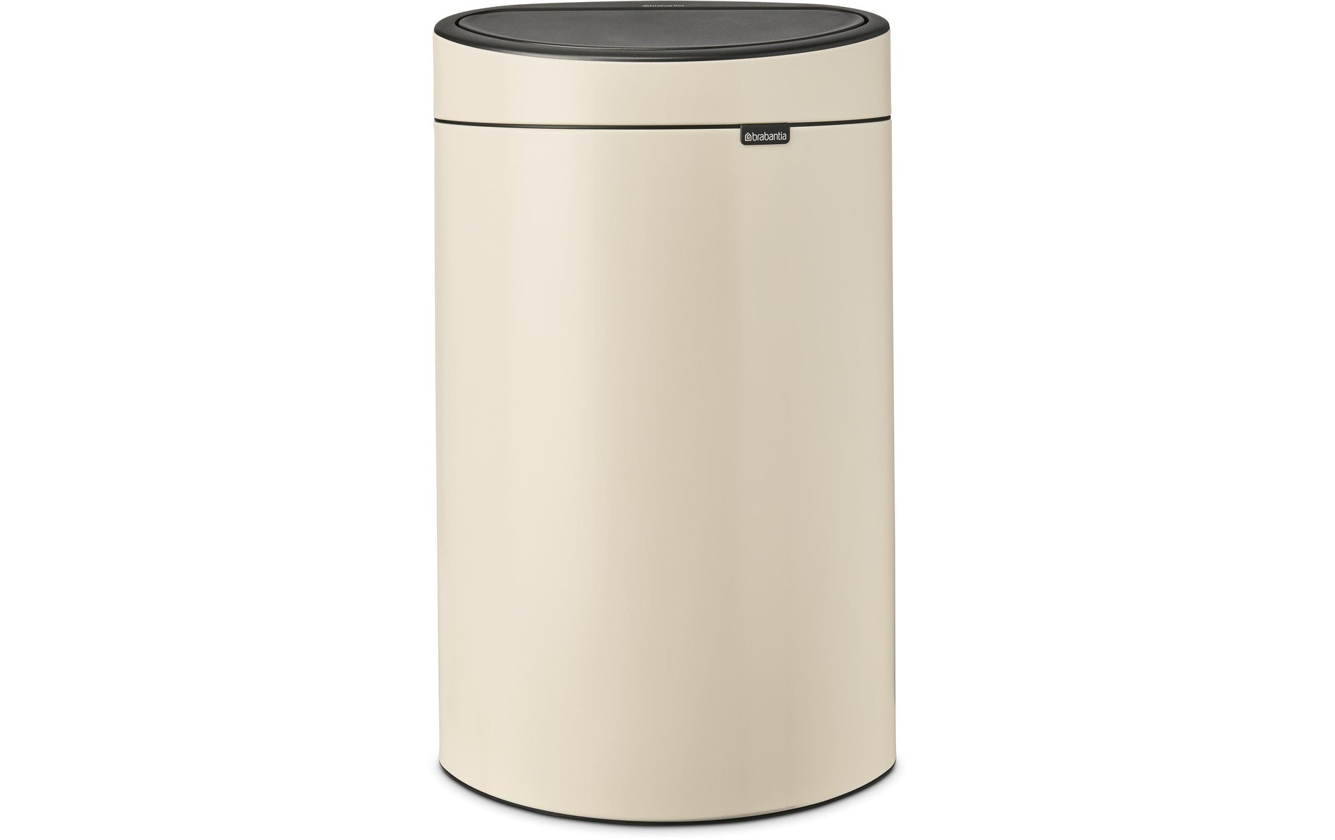 Brabantia Touch Bin New Abfalleimer – 40 l – mit Deckel – Edelstahl – B × H × T 435 × 727 × 302 mm