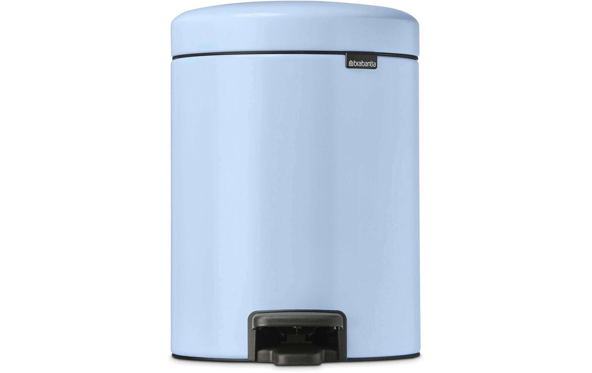 Brabantia NewIcon Treteimer – 5 l – Edelstahl, Rund – Blau