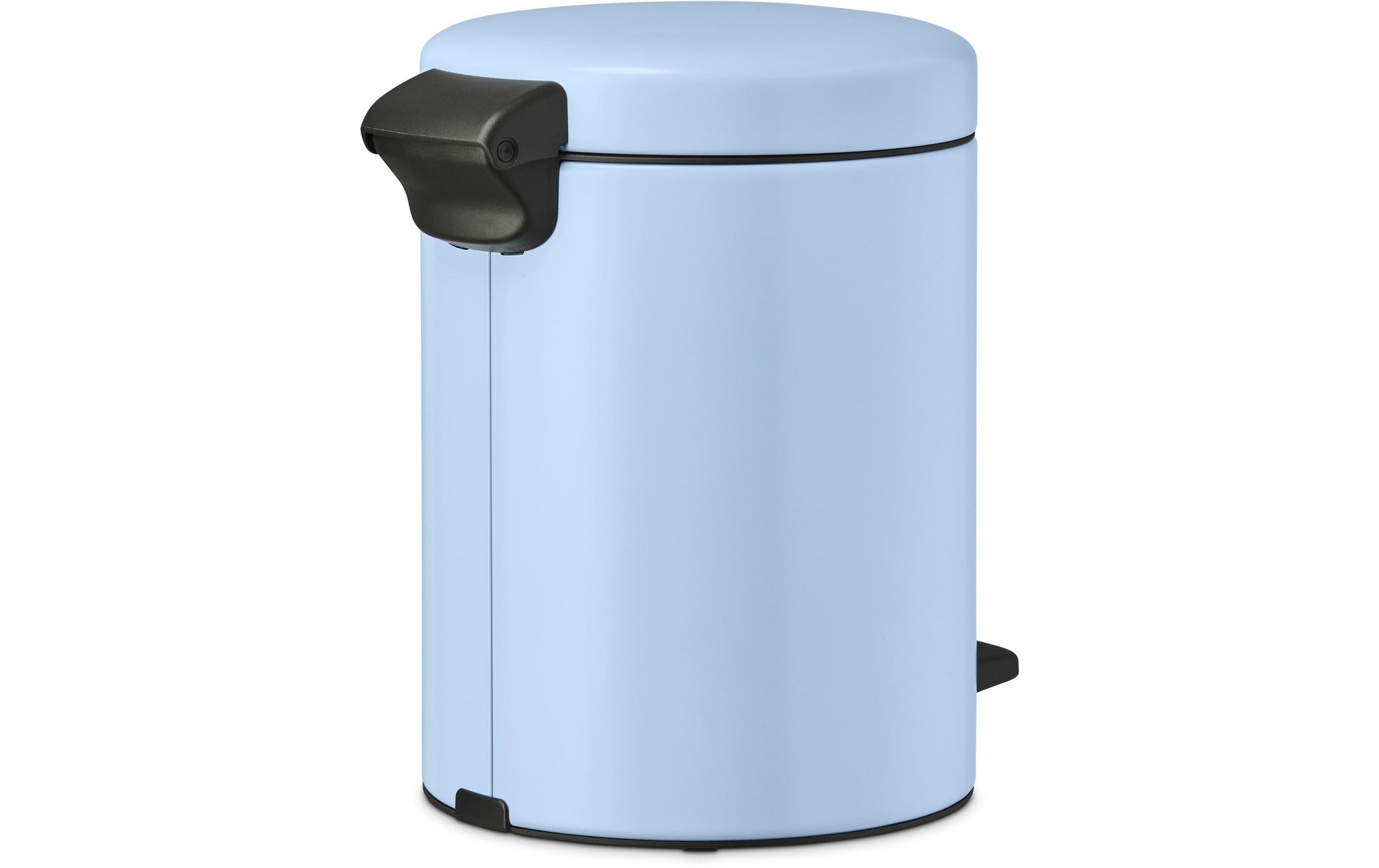 Brabantia NewIcon Treteimer – 5 l – Edelstahl, Rund – Blau