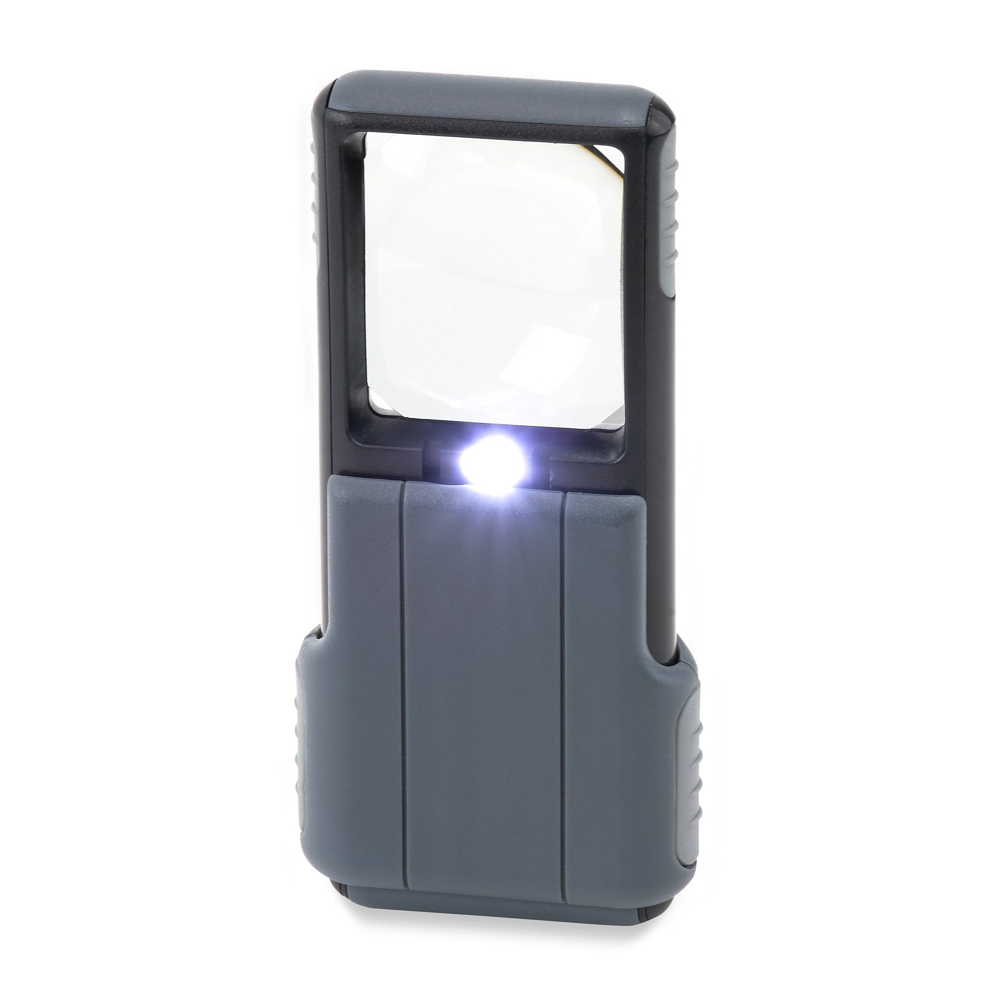 Carson MiniBrite – Leuchtlupe – 5× – mit LED – grau – 51 × 114 × 15 mm