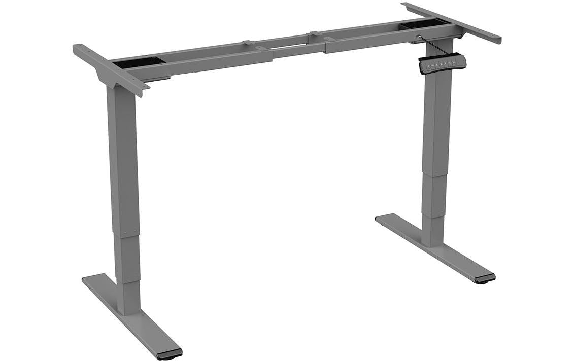 Contini Stehtisch – 170 × 127 cm – dunkelgrau – höhenverstellbar