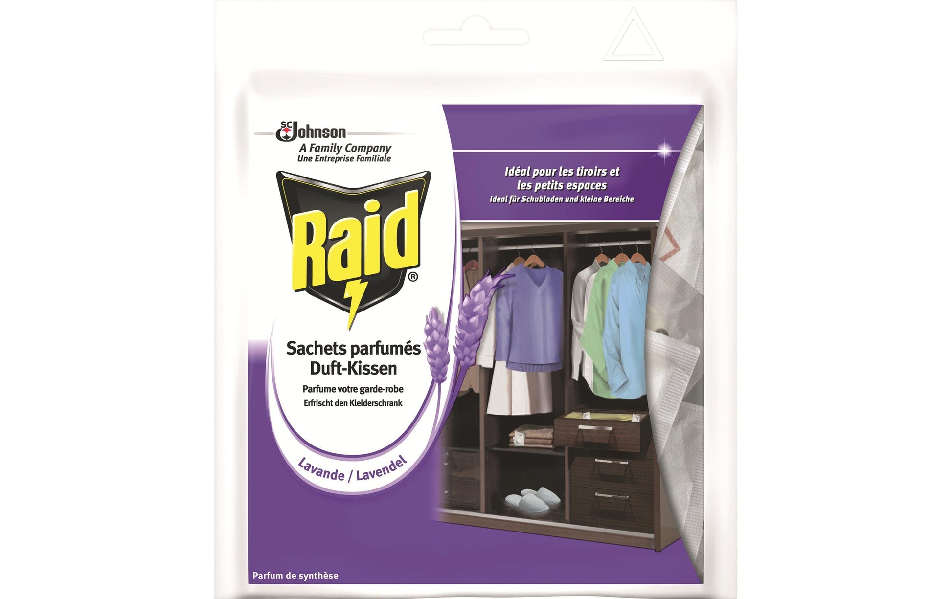 Raid Mottenschutz – Lavendel – 18 Stk.