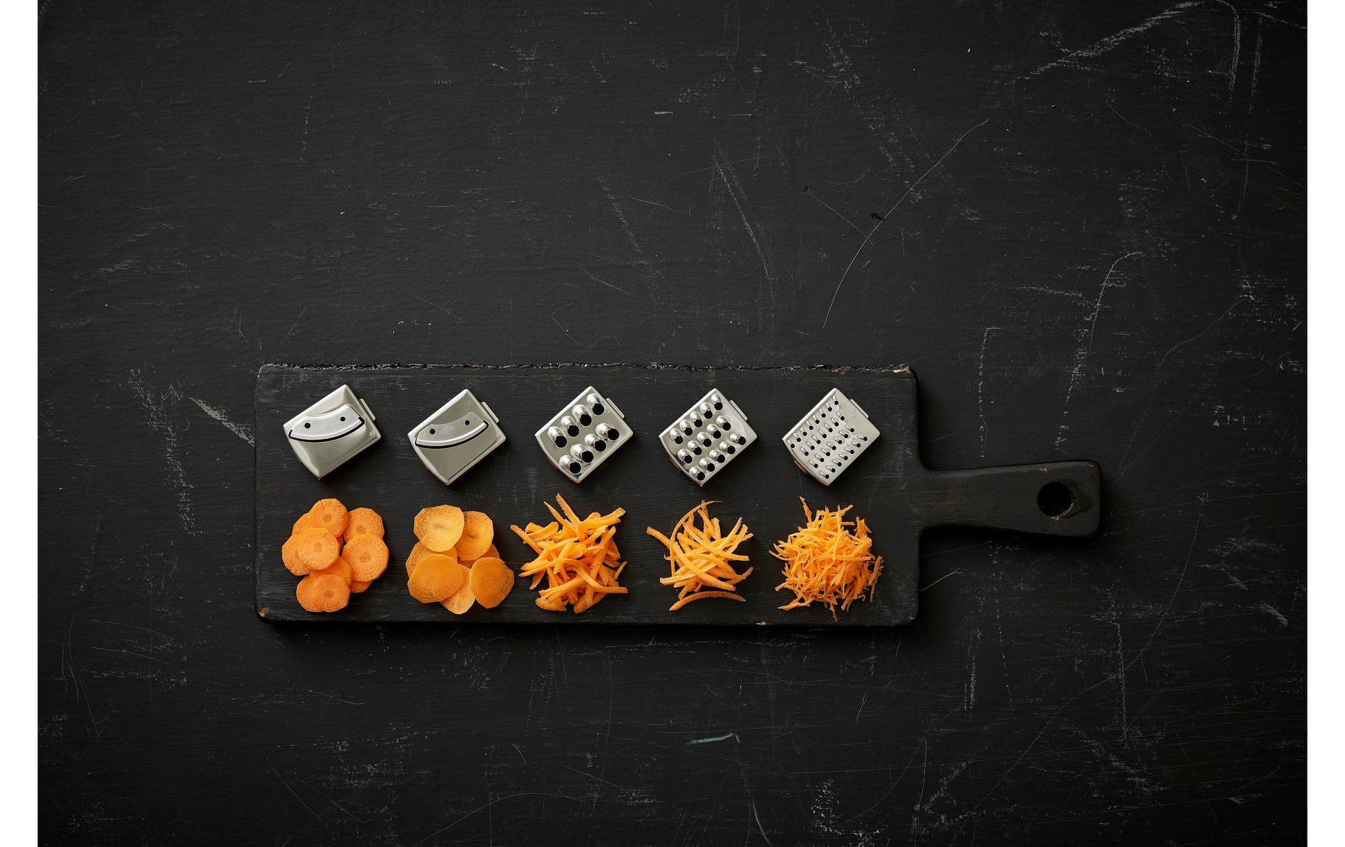 Bamix Stabmixer-Aufsatz SliceSy – für Stabmixer, Kunststoff, Grau