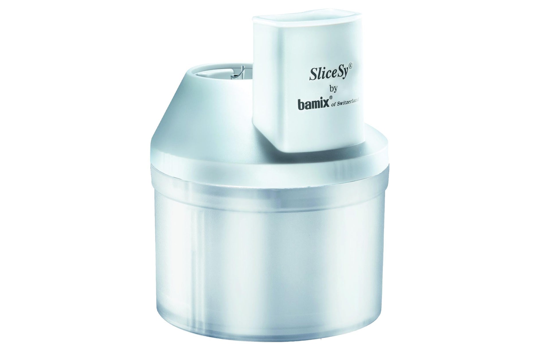 Bamix Elektrische Reibe SliceSy – für Stabmixer, Weiss