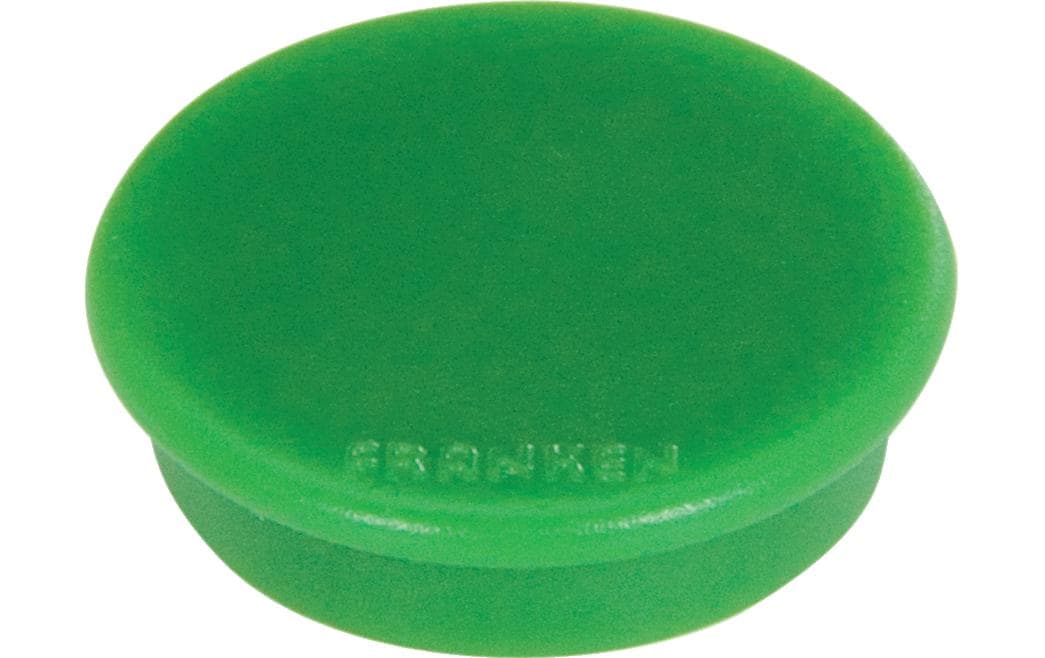Franken Tafelmagnete – Ø 24 mm – 10 Stk., grün
