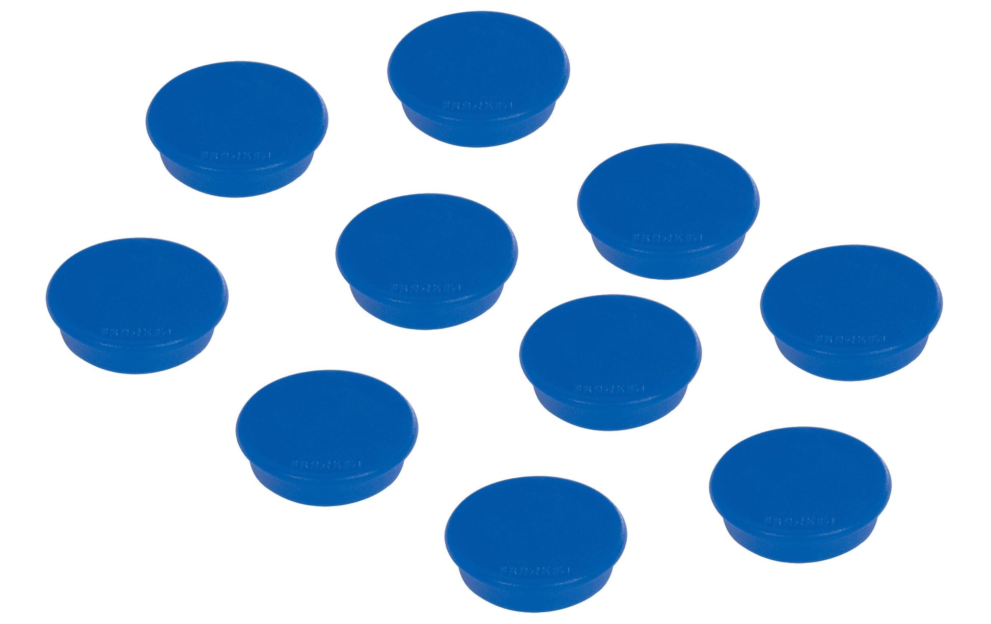 Franken Tafelmagnete – Ø 24 mm – 10 Stk. – blau