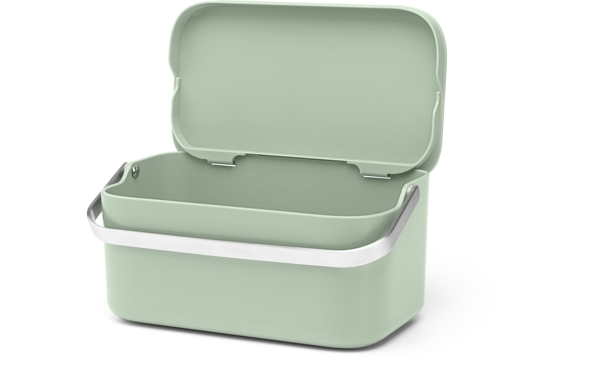 Brabantia Komposteimer Jade – 1,8 l – Kunststoff, rechteckig – Hellgrün