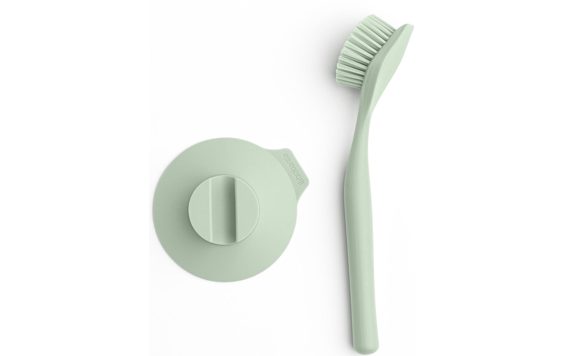 Brabantia Abwaschbürste – Kunststoff, 23,5 cm, Hellgrün, Spülmaschinenfest, 1 Stück