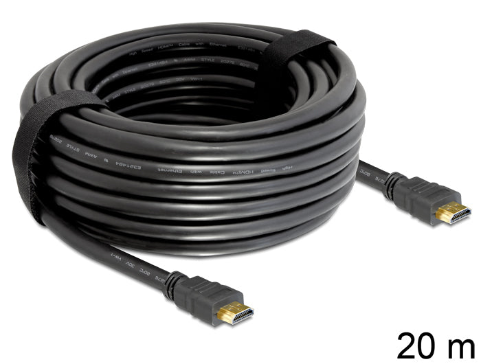 DeLOCK HDMI-Kabel, Schwarz, 1 Stück