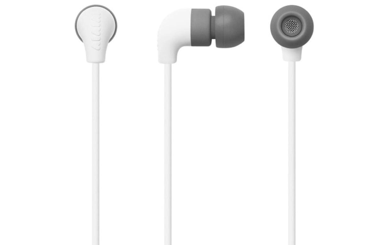 AIAIAI Pipe – In-Ear Headset – 3,5 mm Klinke, geschlossen, mit Mikrofon, Inline-Fernbedienung – weiss