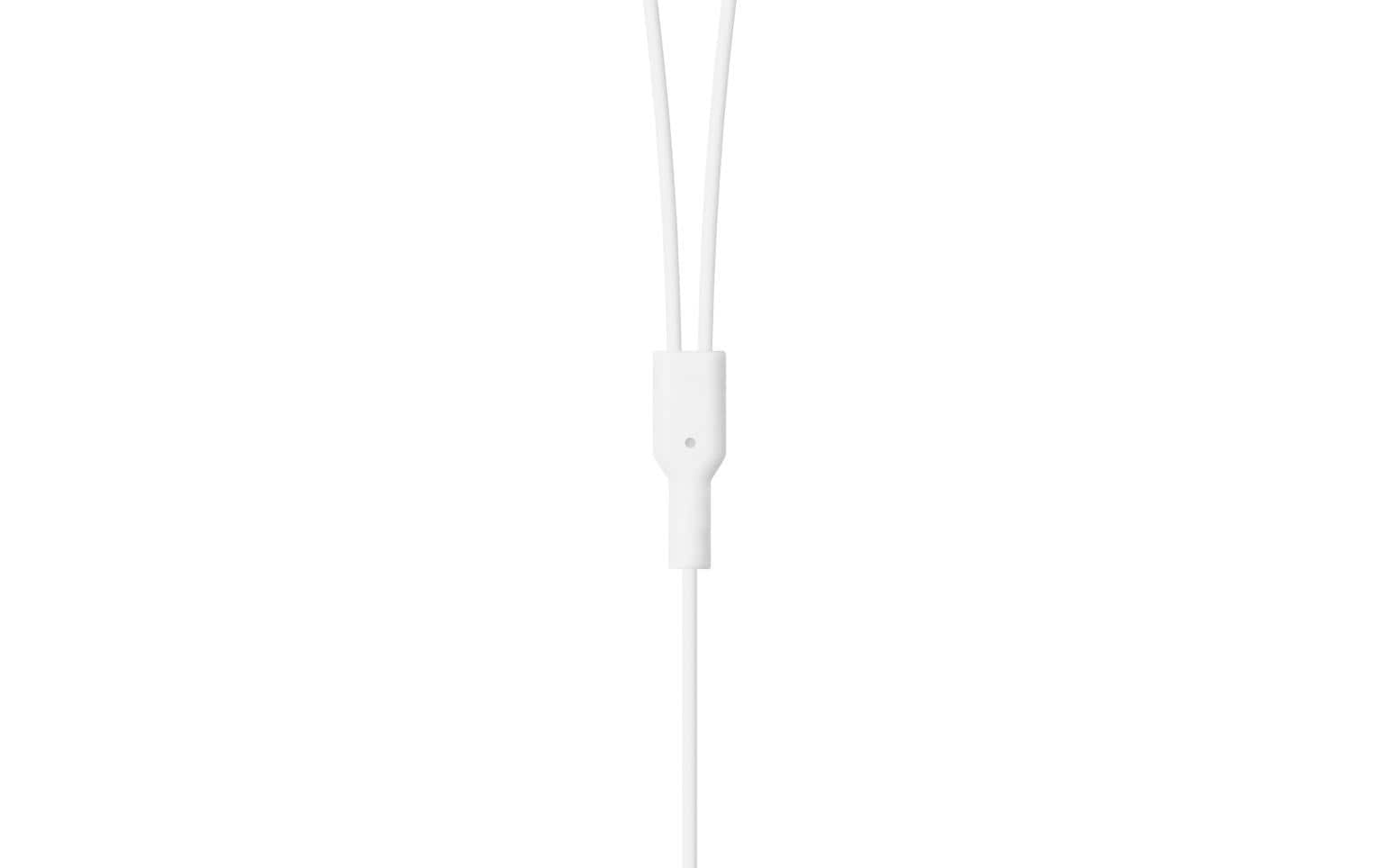 AIAIAI Pipe – In-Ear Headset – 3,5 mm Klinke, geschlossen, mit Mikrofon, Inline-Fernbedienung – weiss