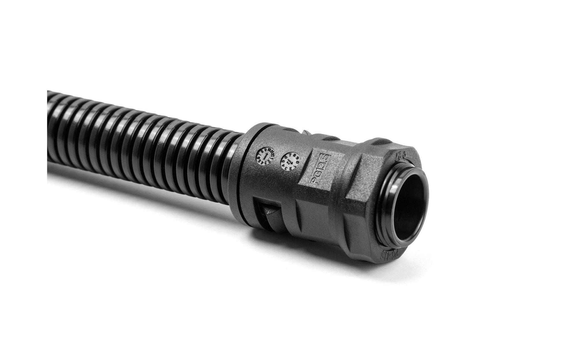 DeLOCK Kabelschlauch – 18,5 mm × 2,00 m, Kunststoff, Schwarz, wasserfest, IP67, 1er-Pack