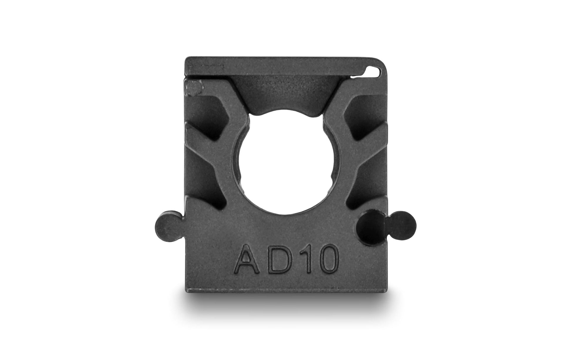 DeLOCK Kabelhalter mit Verschlussclip, Ø 10 mm, 8er-Pack – schwarz