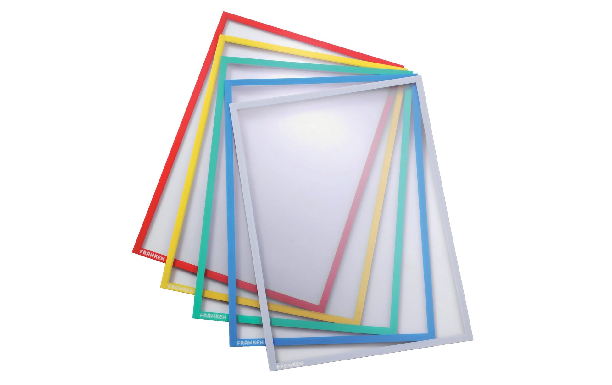 Franken Magnetrahmen – A4 – Grau – 10er-Pack