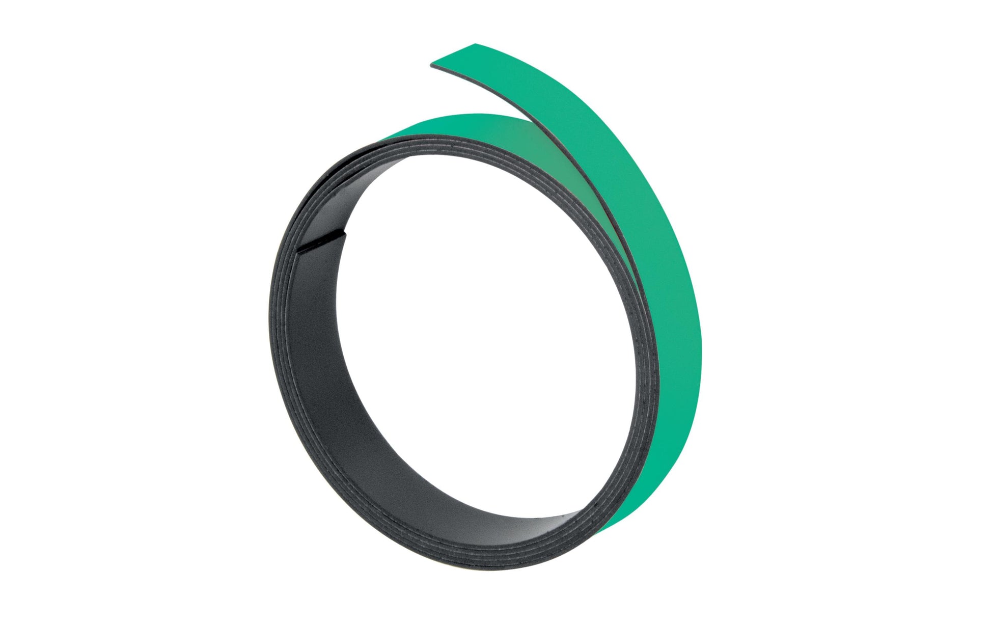 Franken M802 02 Magnetband – 10 mm × 1 m, grün, Polymer, selbstklebend