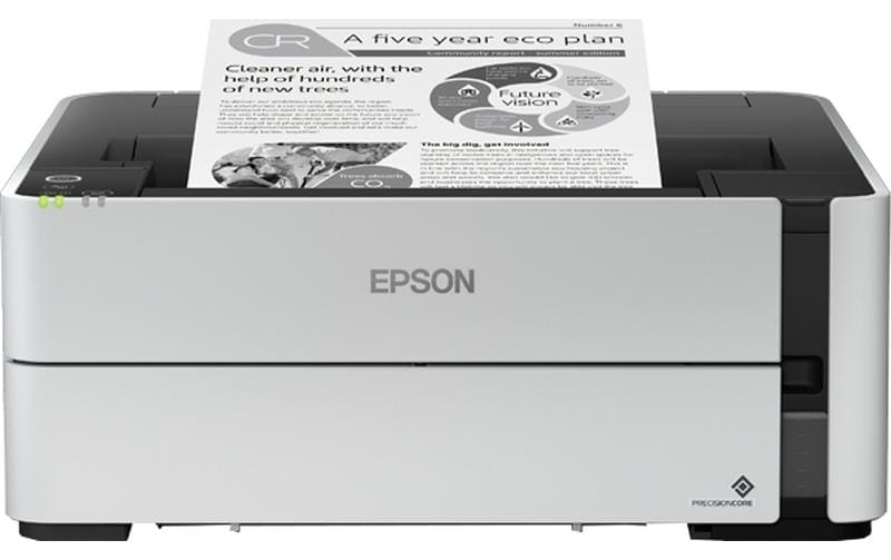 Epson EcoTank ET-M1180 – S/W-Tintentankdrucker, A4, Duplex, USB 2.0, LAN, WLAN