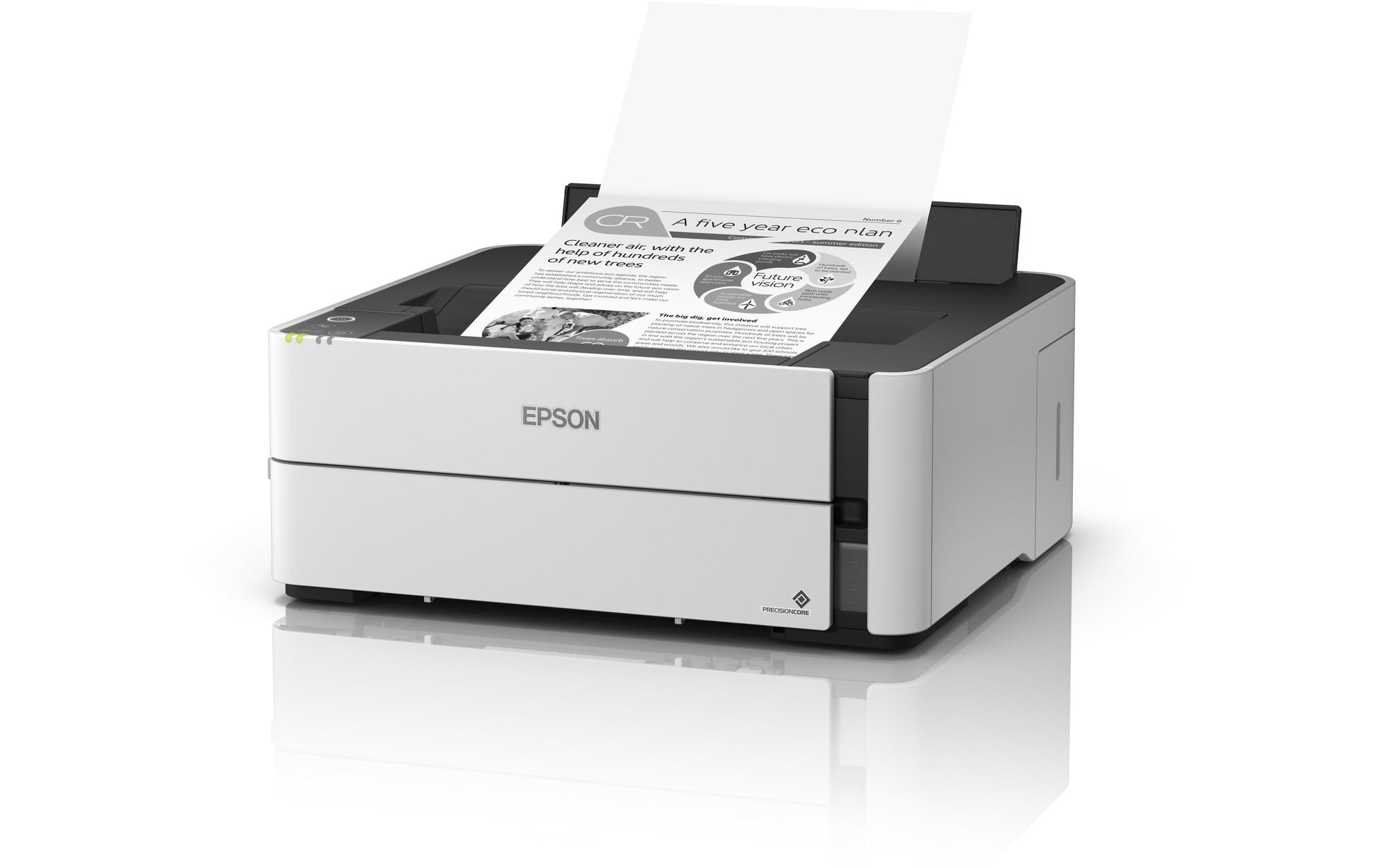 Epson EcoTank ET-M1180 – S/W-Tintentankdrucker, A4, Duplex, USB 2.0, LAN, WLAN