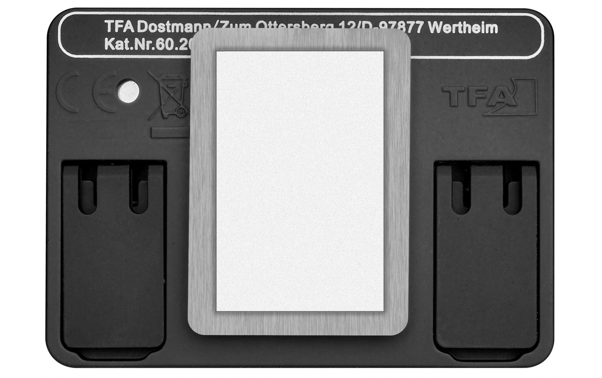 TFA-Dostmann TFA Dostmann Digitalwecker – lautlos, 5,9 × 4,2 × 1,4 cm, schwarz, Kunststoff