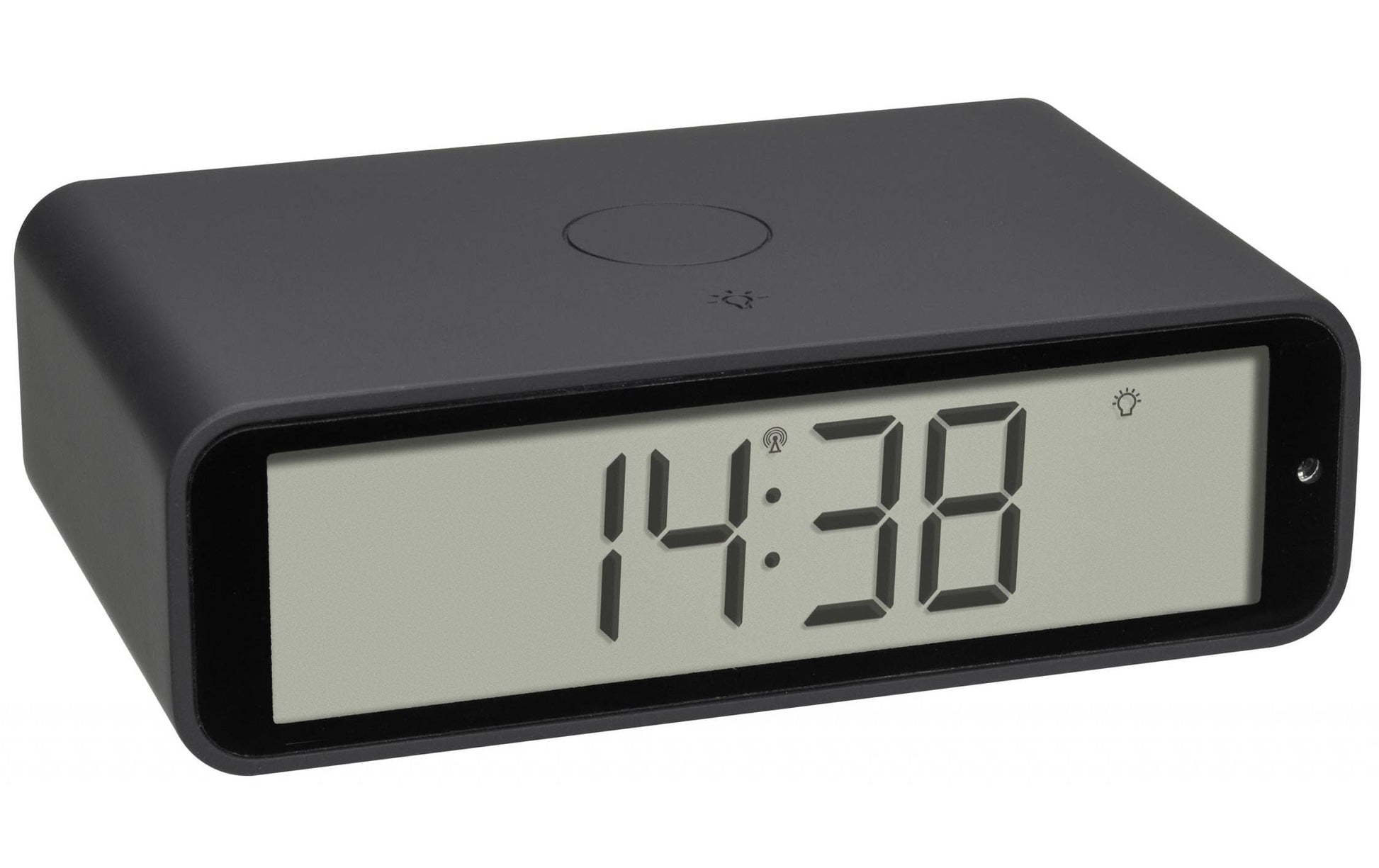 TFA-Dostmann TFA Dostmann TWIST Digitalwecker – Funk, Snooze, 7,1 × 11,7 × 3,7 cm, schwarz