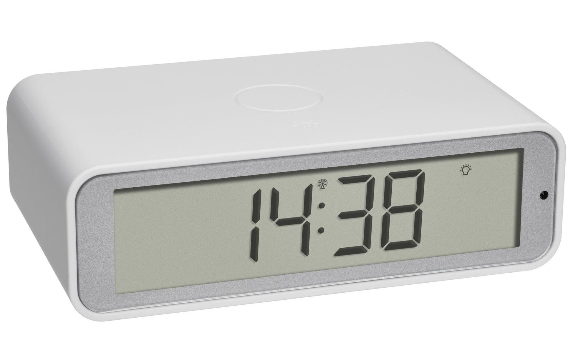 TFA-Dostmann TFA Dostmann TWIST Digitalwecker – Funk, Snooze, 11,7 × 3,7 × 7,1 cm, weiss