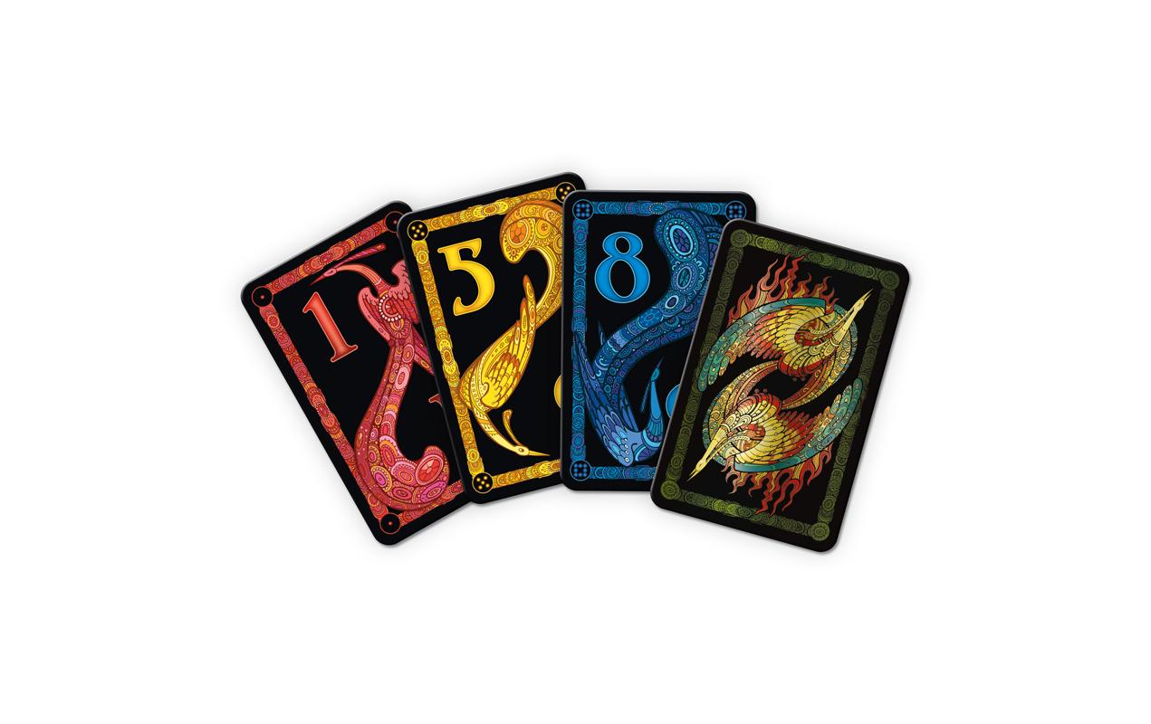 Heidelberger Spieleverlag Blaze – Kartenspiel, 3–5 Spieler, ab 10 Jahren, 20 min, DE