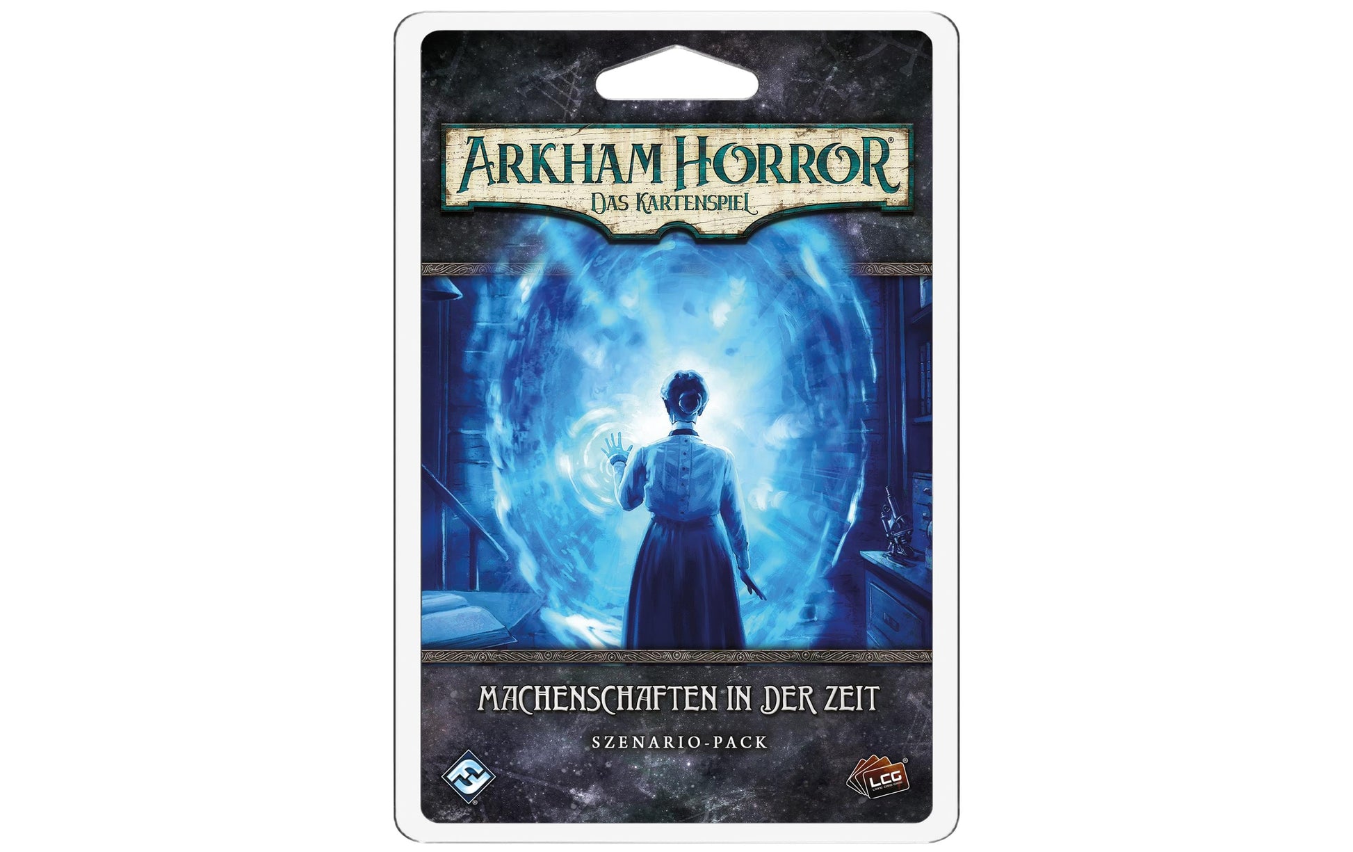 Fantasy Flight Games Machenschaften der Zeit – Erweiterung für Arkham Horror LCG, 1–4 Spieler, ab 14 Jahren