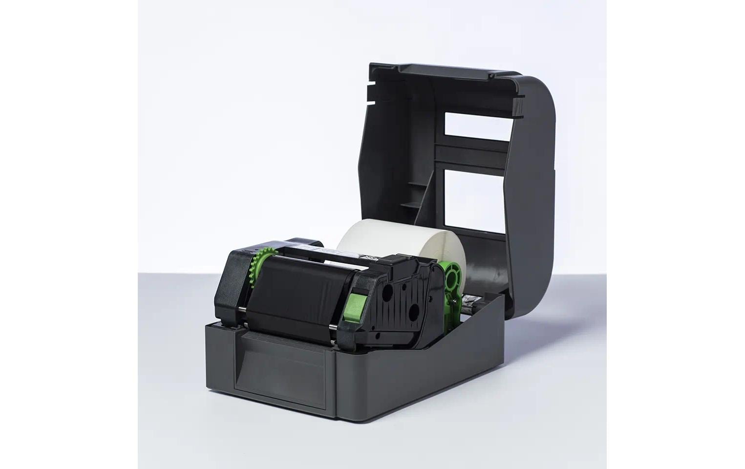 Brother Thermotransferband Harz, Schwarz – 110 mm × 300 m – für TD-4420TN/TD-4520TN/TD-4650TNWB und andere