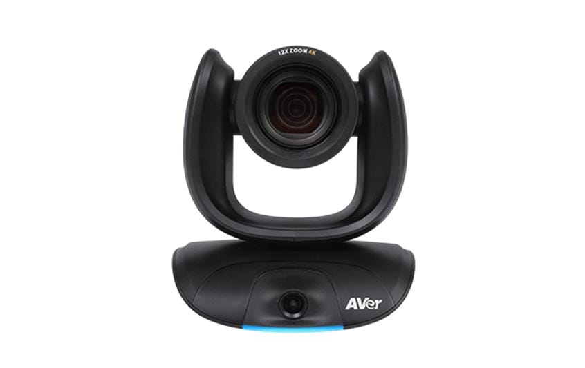 AVer CAM550 – PTZ-Kamera, 4K, 12× optischer Zoom, Dual-Kamera, PoE, HDMI/USB/IP, schwarz