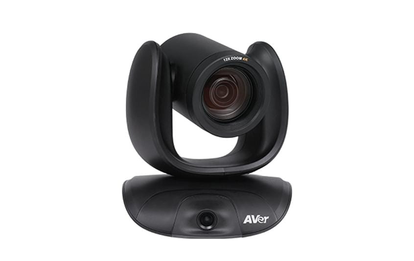 AVer CAM550 – PTZ-Kamera, 4K, 12× optischer Zoom, Dual-Kamera, PoE, HDMI/USB/IP, schwarz