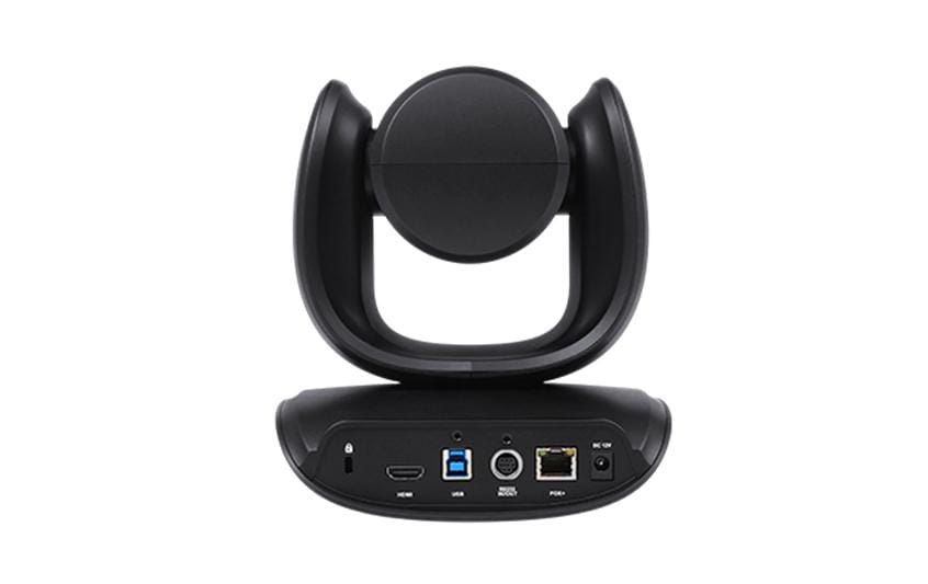 AVer CAM550 – PTZ-Kamera, 4K, 12× optischer Zoom, Dual-Kamera, PoE, HDMI/USB/IP, schwarz