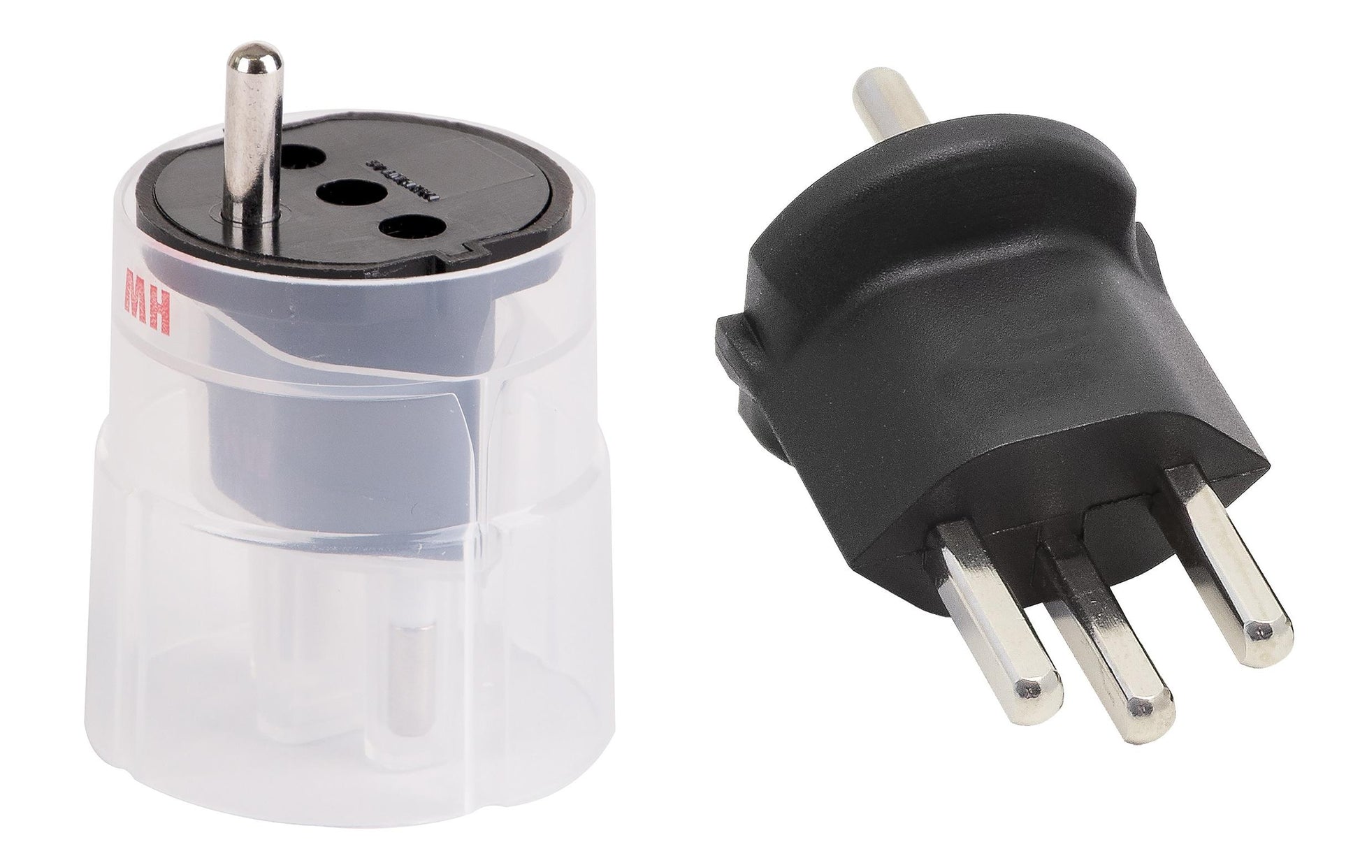 Max Hauri AG Max Hauri Adapterkabel, T23 zu Schuko (Typ F), 16 A 230 V, 3-polig (geerdet), 45×45×60 mm – schwarz