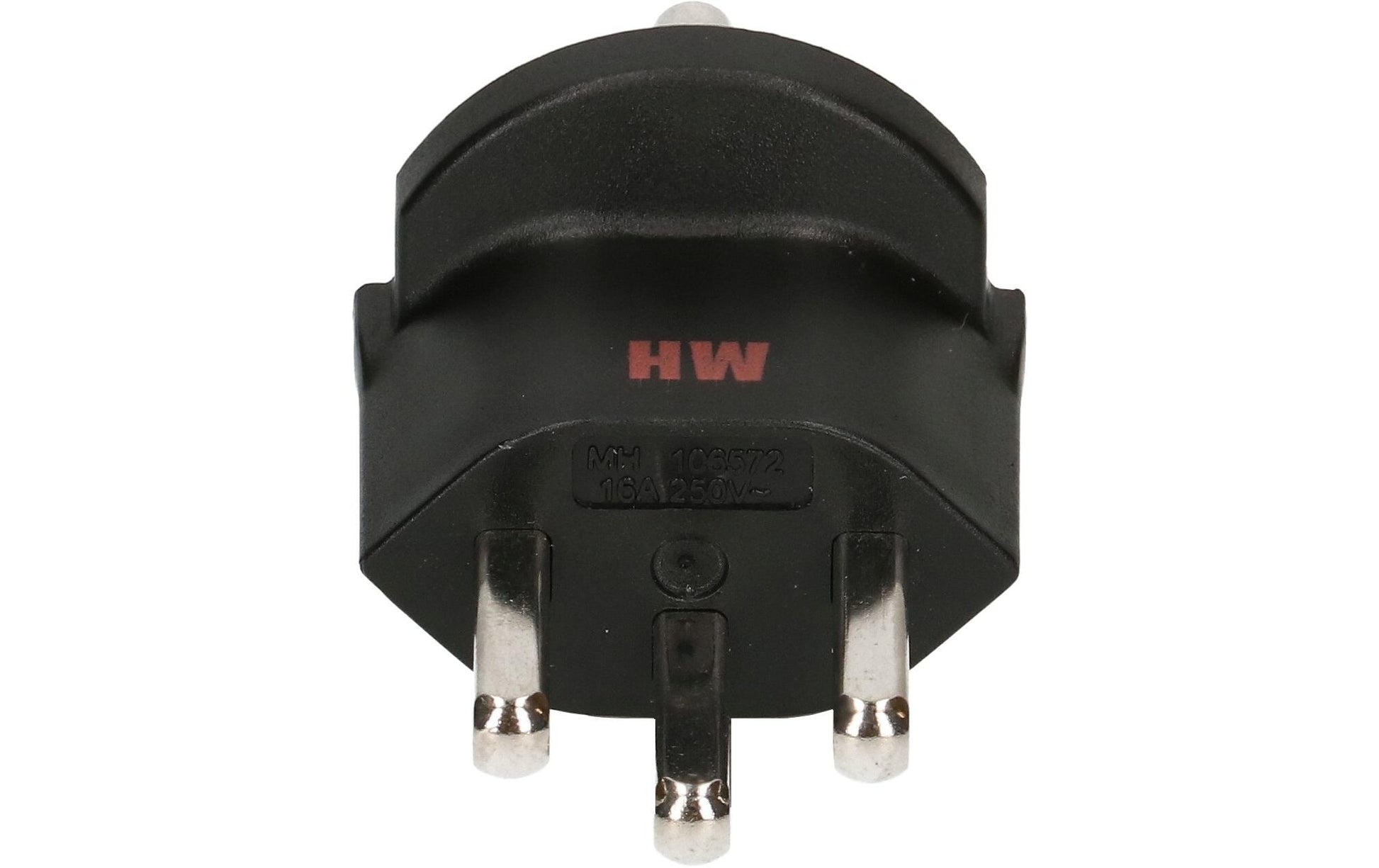 Max Hauri AG Max Hauri Adapterkabel, T23 zu Schuko (Typ F), 16 A 230 V, 3-polig (geerdet), 45×45×60 mm – schwarz
