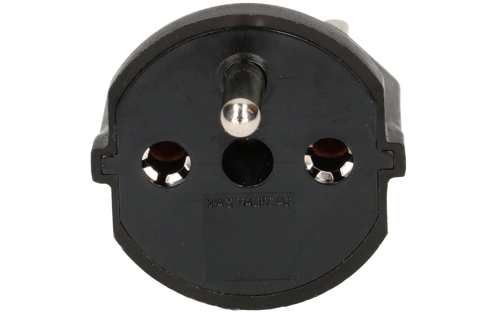 Max Hauri AG Max Hauri Adapterkabel, T23 zu Schuko (Typ F), 16 A 230 V, 3-polig (geerdet), 45×45×60 mm – schwarz