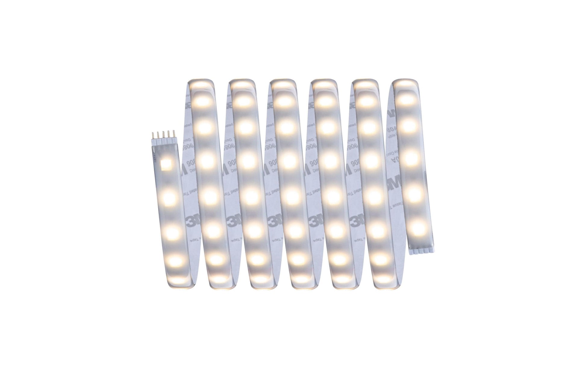 Paulmann LED-Strip MaxLED 500 – 2,5 m, 1375 lm, 16 W, 2700–6500 K, dimmbar, IP44, silber, beschichtet
