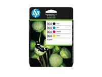HP Tintenpatronen-Multipack 364, CMYK, 4er-Pack