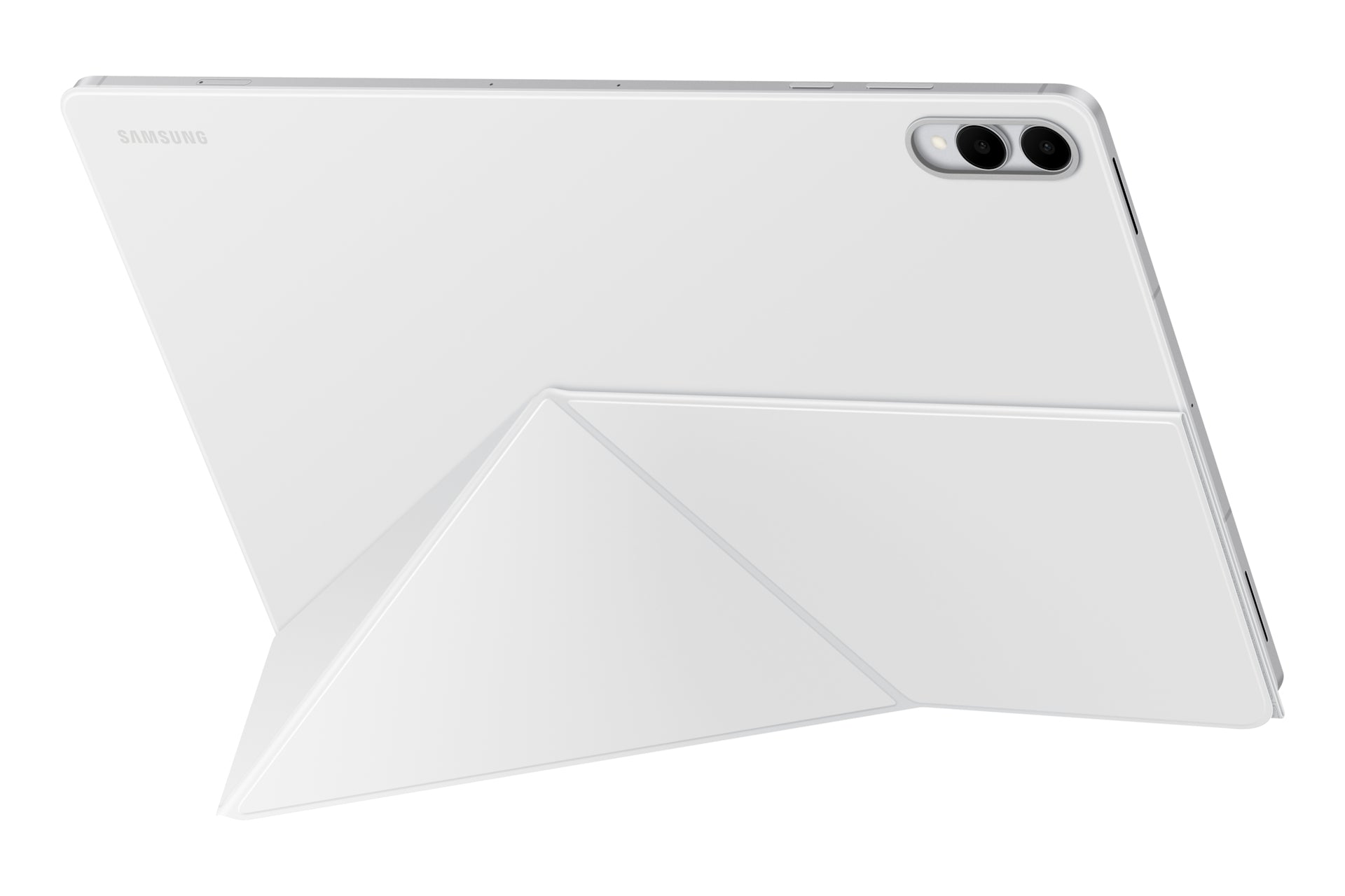 Samsung Tab Smart Book Cover Notebook-Schutzhülle – für Galaxy Tab S11 Ultra, 14,6", Kunststoff, Weiss
