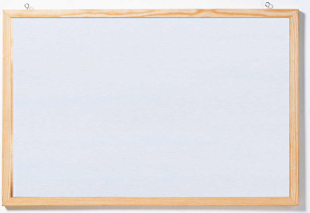 Franken Whiteboard – 120 × 80 cm, lackierter Stahl, Holzrahmen, Wandmontage