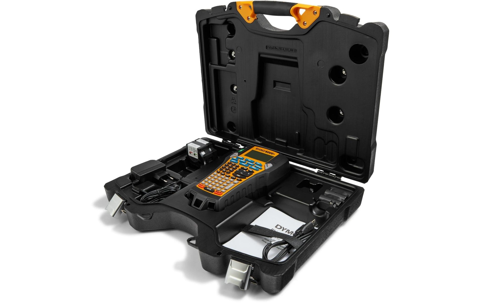 DYMO Rhino 6000+ – Beschriftungsgerät für Rhino-Etiketten 6–24 mm, Auto-Cutter, ABC-Tastatur