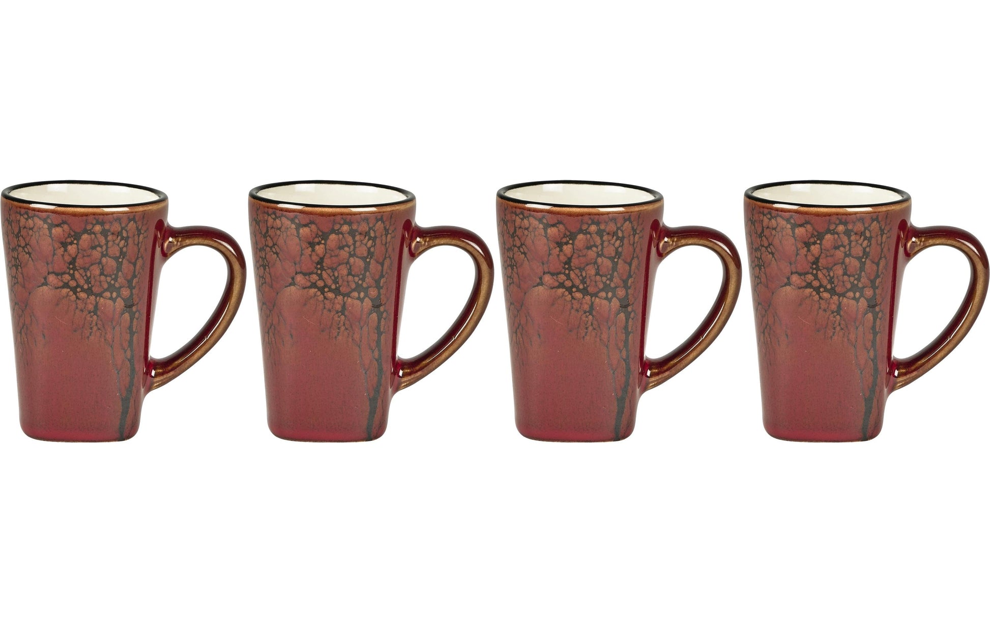 Villa Collection Espressotasse – 4er Set, 100 ml, Ø 5,5 cm, Keramik, spülmaschinenfest, mikrowellengeeignet