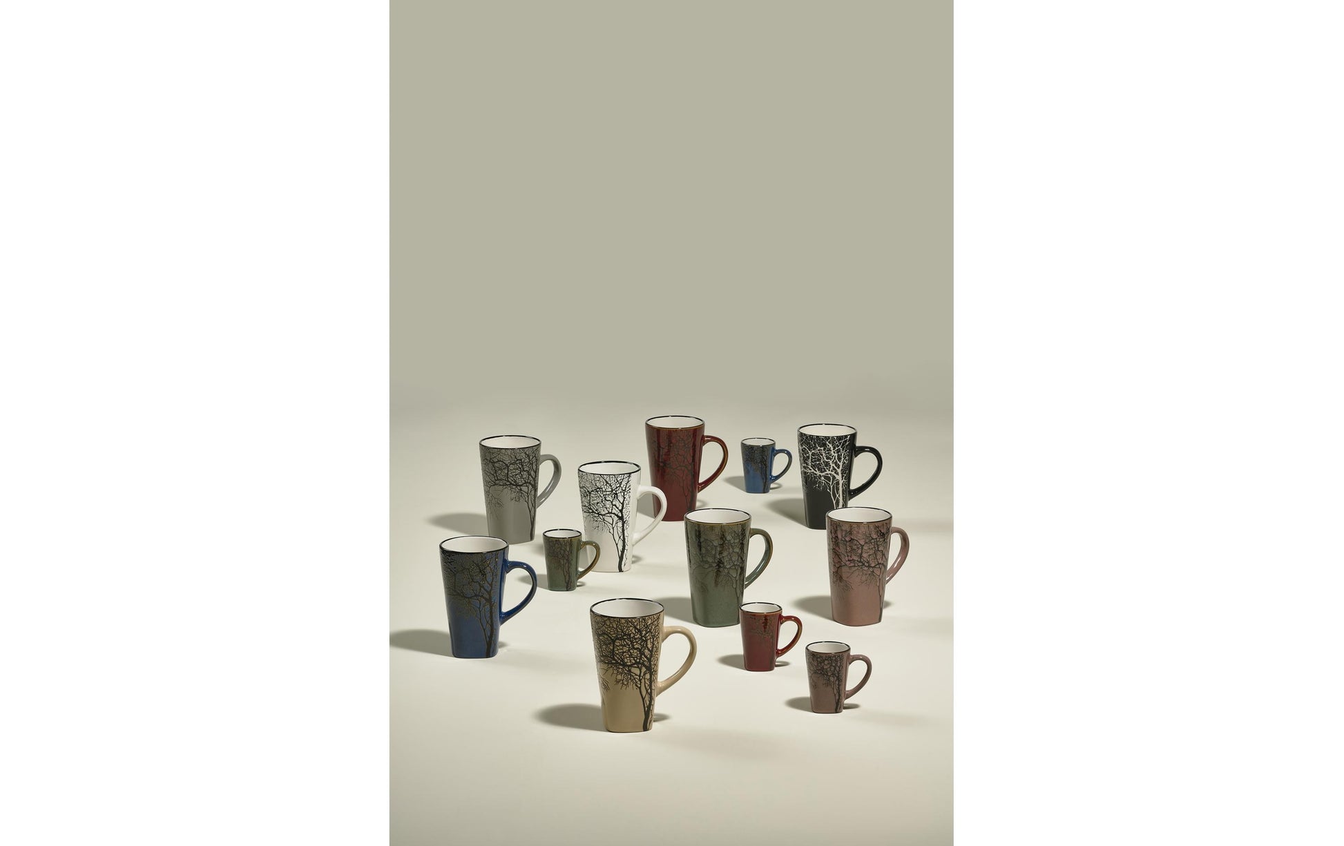 Villa Collection Espressotasse – 4er Set, 100 ml, Ø 5,5 cm, Keramik, spülmaschinenfest, mikrowellengeeignet