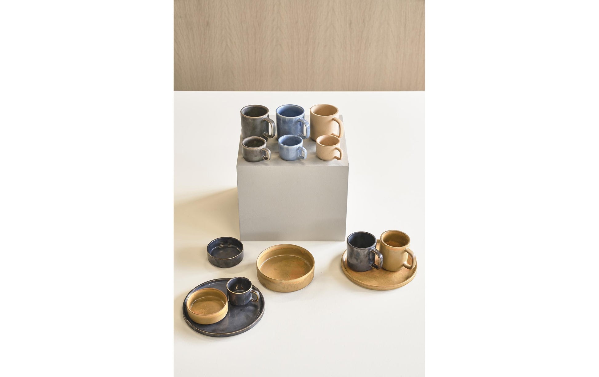Villa Collection Espressotasse – 2er Set, 100 ml, Ø 6 cm, Porzellan, spülmaschinenfest