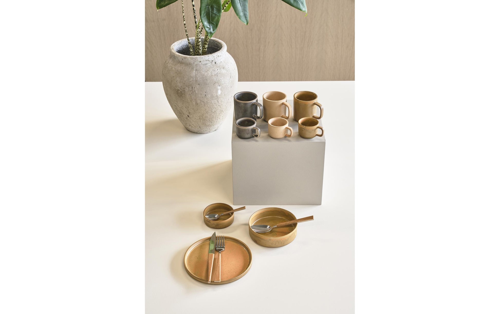 Villa Collection Espressotasse – 2er Set, 100 ml, Ø 6 cm, Porzellan, spülmaschinenfest