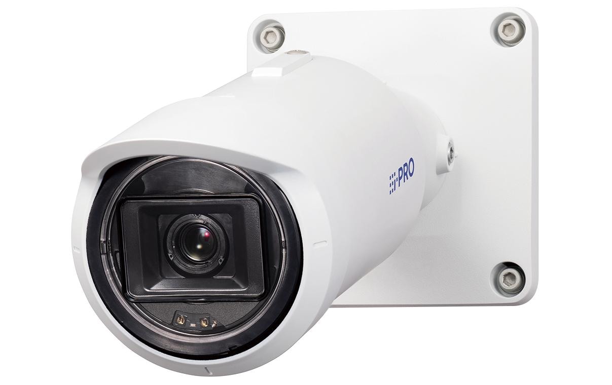 i-PRO Panasonic WV-S15700-V2LN Netzwerkkamera – 8 MP, Reichweite 70 m, wetterfest, weiss