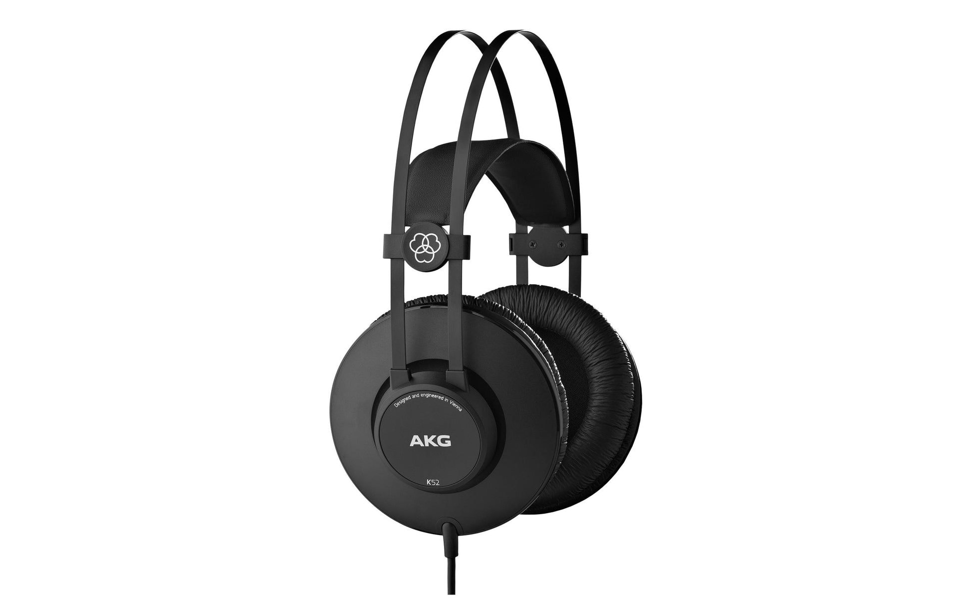 AKG K52 DJ-Kopfhörer – Over-Ear, Kabel, 3,5 mm Klinke, Schwarz