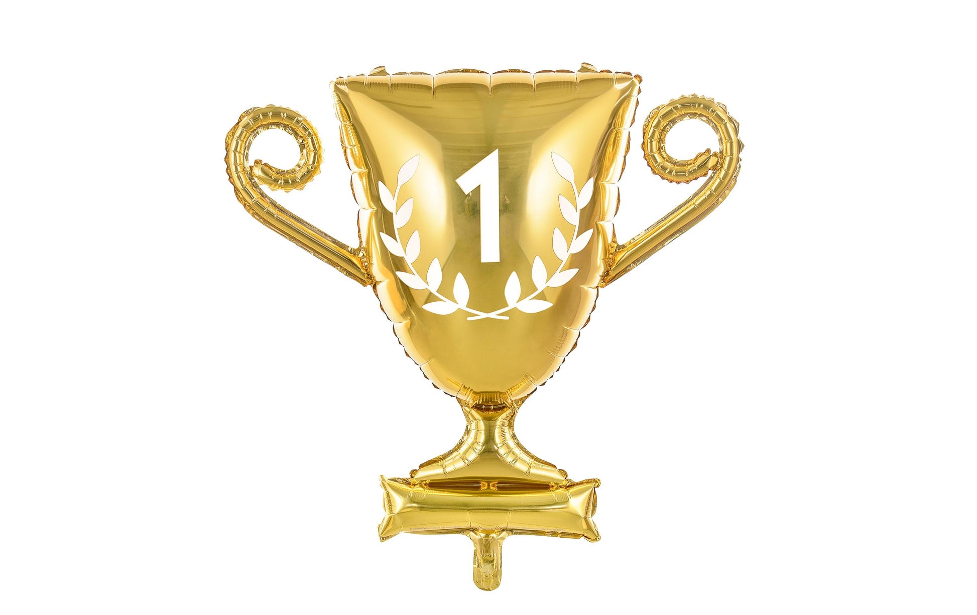 PartyDeco Folienballon Pokal – 64 × 61 cm – Folie, Gold